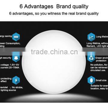 Smart Home LED Lighting WRGB Zigbee Phone APP Remove Control Smart Ceiling Lamp for Living Room photo-2