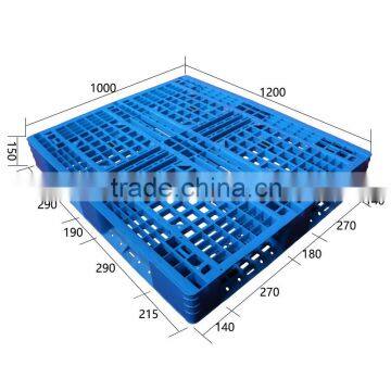 Hot Sale Low Price Recyclable Euro Plastic Pallet with Steel Tube for Warehouse