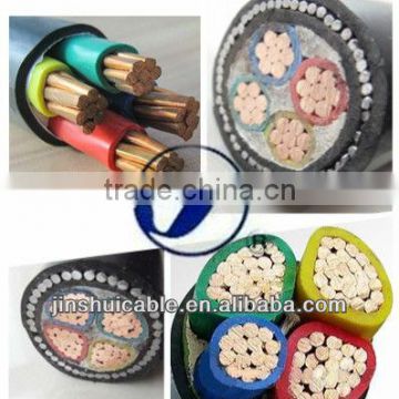 Low voltage multi-core PVC insulated STA/SWA armoured underground cable