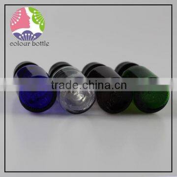 Trade Assurance 30ml Blue Boston Round Dropper Bottle Glass Dropper Bottles With Child and Tamper Proof Cap photo-2