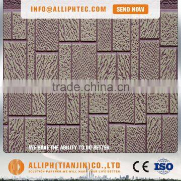 Wall decor polyurethane foam sandwich panel