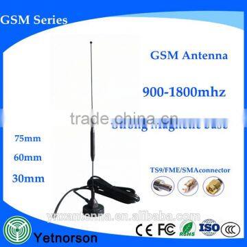 Freq 850/1900/900/1800/2100Mhz Magnetic Car antenna SMA male for 3G Devices