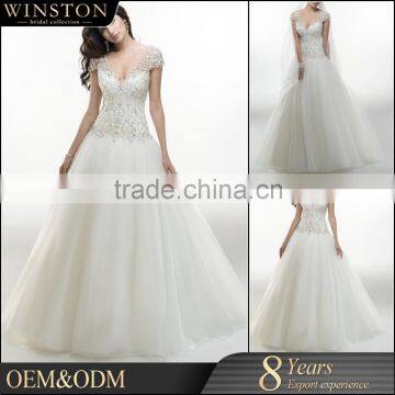 OEM factory hand-made flower organza backless sexy short mini children wedding dress