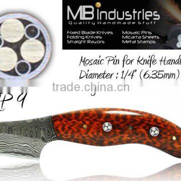 Mosaic Pins for Knife Handles MP9 (1/4") 6.35mm