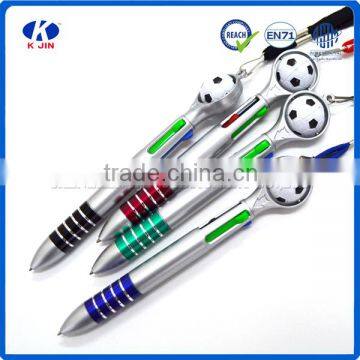 2016 Wholesale fashion football ballpoint pen with customized design for gift                        
                                                                                Supplier's Choice