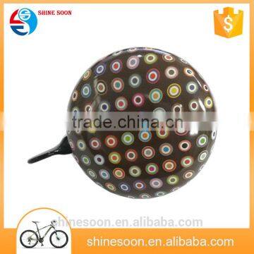 2016Custom Ding Dong Bell,80mm Custom Ding Dong Bell,Water Transfer Wholesale Bicycle Bell