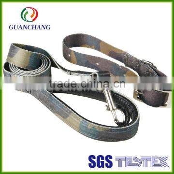 Wholesale Price iron dog leashes and collars with metal buckle