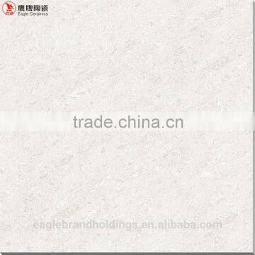 creamy white polished porcelain tile,800*800 vitrified floor tiles ceramic,double loading