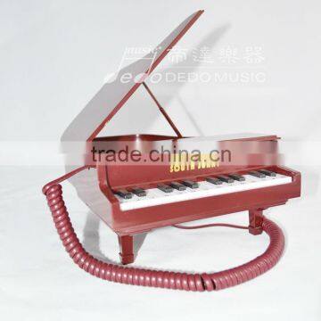 Personality Style Piano Telephone Set With Brown photo-2