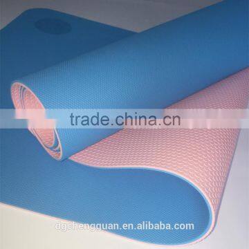 Tpe Eco Yoga Mat Double Side Color Yoga Mat Eco Yoga Mat With Logo photo-2