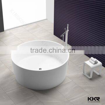 luxury round bathtub sanitary ware bathtub with seat