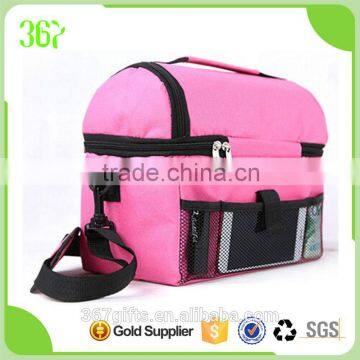 Promotional Extra Large Doubel Layer Polyester Cooler Bag