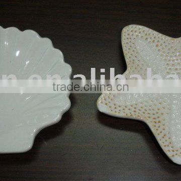 ceramic small dish , ocean ceramic dish