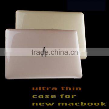 For macbook pro clear pc case,case for MaCbook