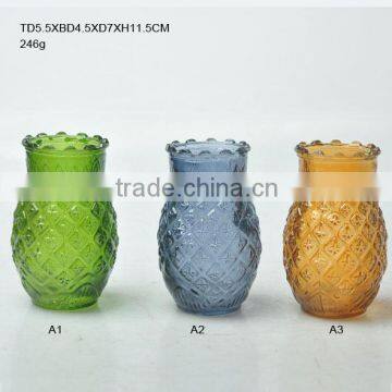 wholesale high-clear glass vase with different kinds