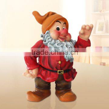 2016 Wholesale Customized Resin Gnome Figurine