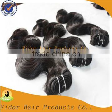 Body weave unprocessed 100% virgin indian hair wholesale