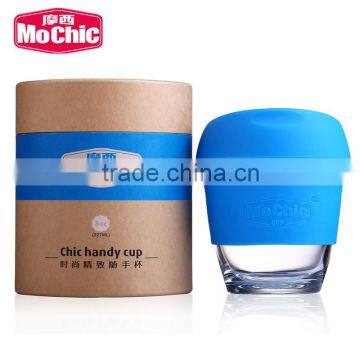Mochic 8oz ECO Tritan Silicone Coffee Cup With Lids / BPA Free Tea Tumbler Wholesale Coffee Cup Custom Mugs photo-3