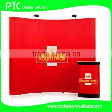 advertising hook and loop backdrop pop up