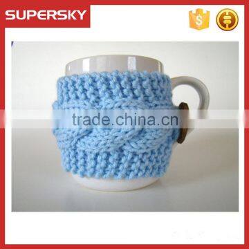 V-70 Most polular sweater patten / fashion creative ceramic mug / sweater ceramic mug