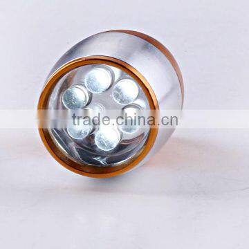 6LED Mini Aluminum Flashlight photo-2