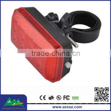 2015 new Waterproof Red Light 6 LED Bicycle Safety Rear Light