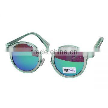 2016 new style fashion sunglasses with metal and plastic combination frame