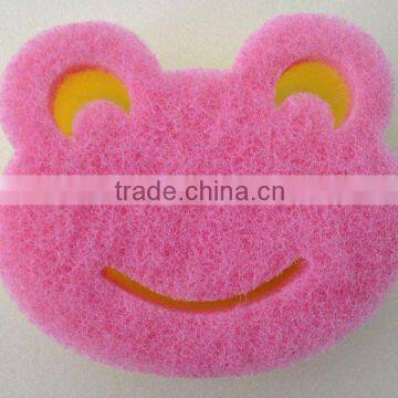 bear shaped and different colours cleaning sponge