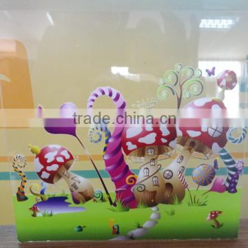 UV printed long time color last environmental home decoration acrylic mural