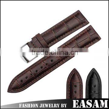Wholesale quality Genuine leather watch strap,waterproof leather strap watch with buckle                        
                                                Quality Choice