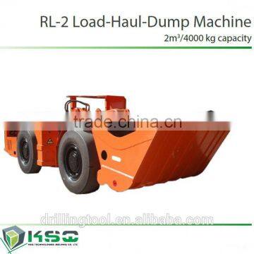 RL2 load haul dump machine for underground mining and tunneling