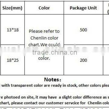 Kb15 Oval Nest 13*18 18*25mm Flat Back Sew on Acrylic Rhinestones Fashion Decoration, Craft Making, Garment Bags Accessories photo-3