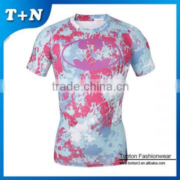 China custom breathable bicycle jersey short sleeve / no pocket short sleeve mens shirt