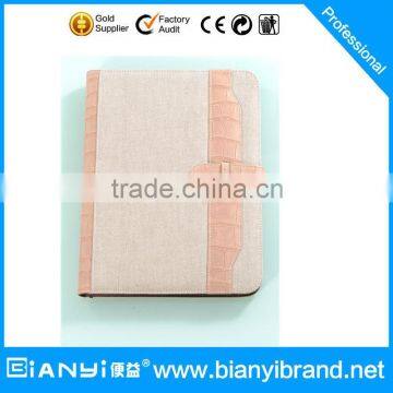 customize Office supplies stationery multifunction PU leather portfolios folders