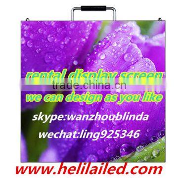 P2.5/ P3/ P4/ P5/ P6 die casting indoor display screen rental aluminum led screen