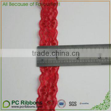 1" Red Elastic Trim, DIY Headband photo-3