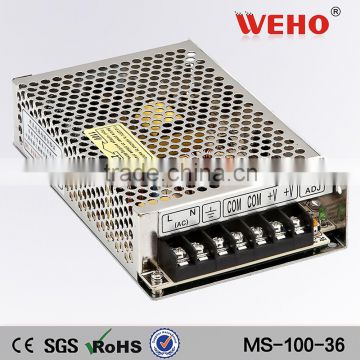 100w smps 36volt 2.8amp mini size power supply