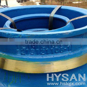 High Manganese Mantle and Bowl Liner for Cone Crusher Wear Parts