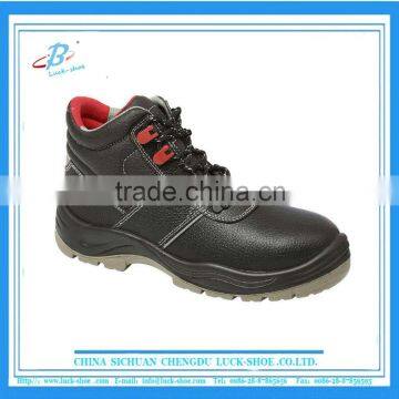 Mens work safety shoe, steel toe high quality work shoe, OEM leather safety work shoe