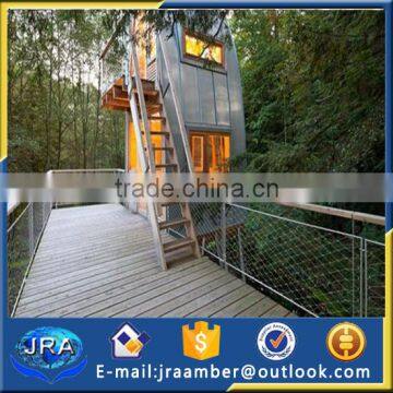 Stairway /SS X-tend Woven Rope Mesh for Stair Balustrade photo-4