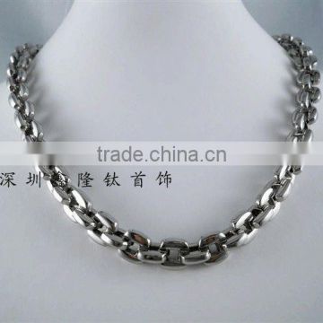 TT62 Mens Big Chain Link Necklace