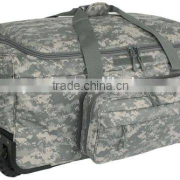 Luggage Deployment Bag with Wheels Military Trolley Bag digital acu