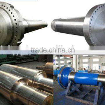 UT tested customized Open Die Forging Steel Wind Turbine Main Shaft Wind Turbine Shaft in stock jiangyin