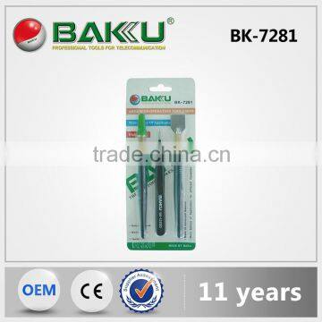 BAKU High quality anti-static tools set for cell phone tools electric set BK 7281