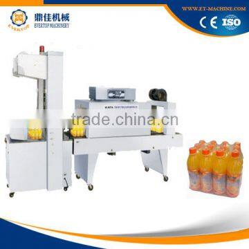 semi auto bottle shrink wrapping machine