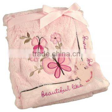 Wholsale Baby Color Fleece Blanket photo-5