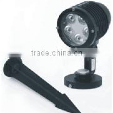 Aluminium die-casting outdoor garden pin spot light