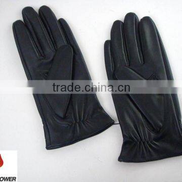 New Arrival Fashion Electric Heated Lady Leather Driving Gloves