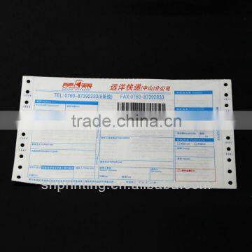 hot sale delivery note printing paper in dongguan