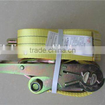 Polyester webbing belt ratchet lashing straps